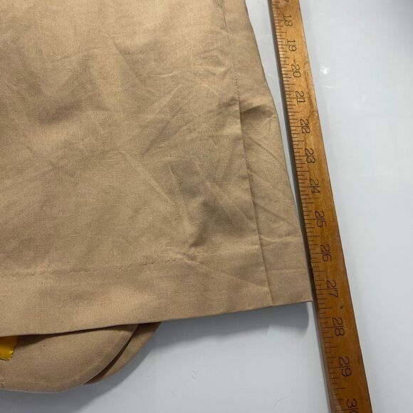 Jun Hashimoto Tan Two Button Linen Blend Blazer Tailored Jacket Size Medium - Picture 12 of 12